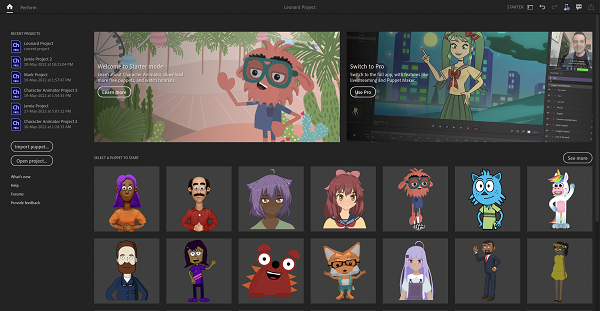 Adobe Character Animator free download for android