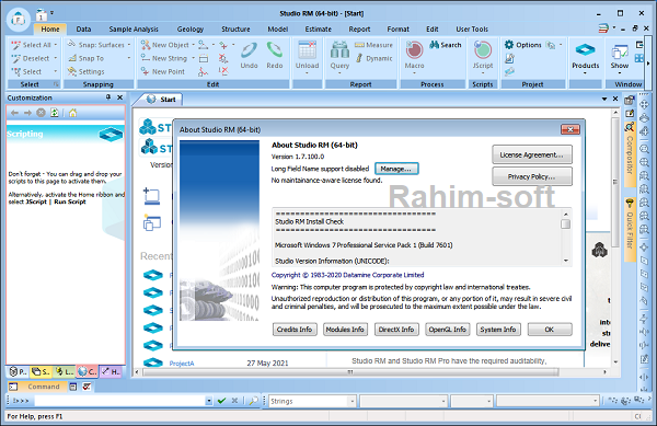 Datamine Studio RM 1.5 Datamine Studio RM 1.5