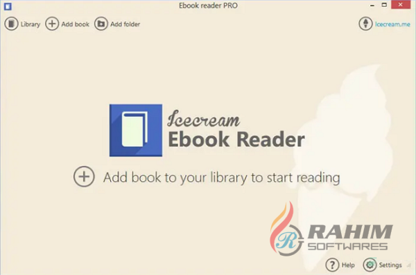 IceCream Ebook Reader 6.25 Portable Free Download