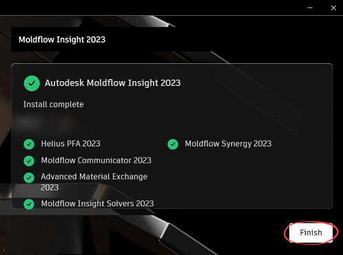 MOLDFLOW Insight 2023 Install