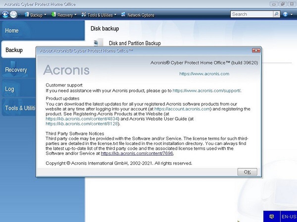 Acronis True Image Build 41393