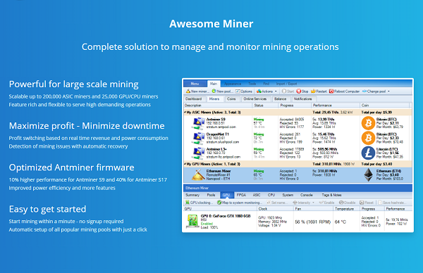 Awesome Miner 10.02