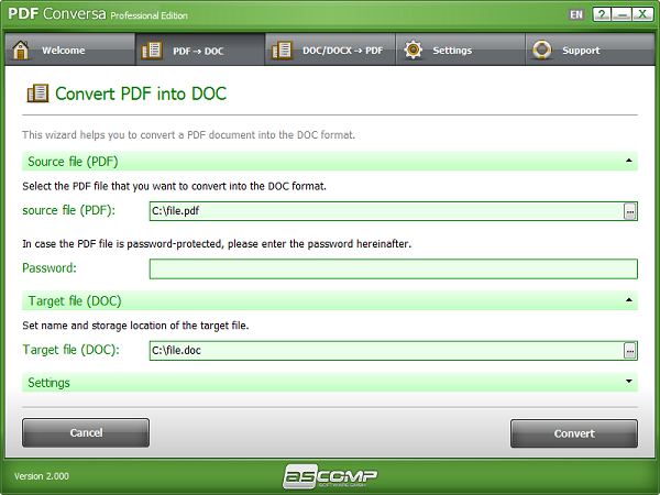 PDF Conversa Professional v3009