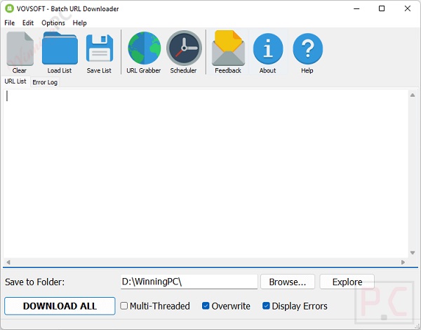 Download VovSoft Batch URL Downloader 6.0