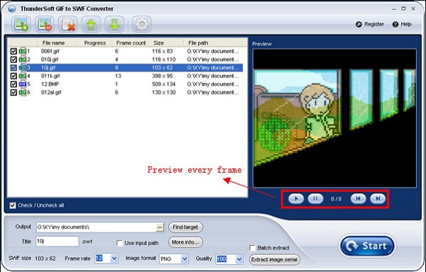 ThunderSoft GIF to Video Converter 5.5