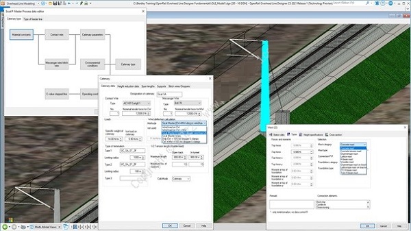 Bentley OpenRail Overhead Line Designer 2024