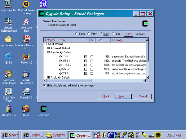 Cygwin 3.5.5