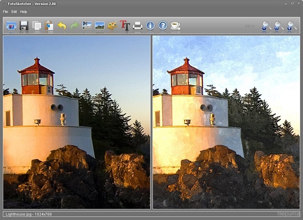 FotoSketcher Portable Free Download