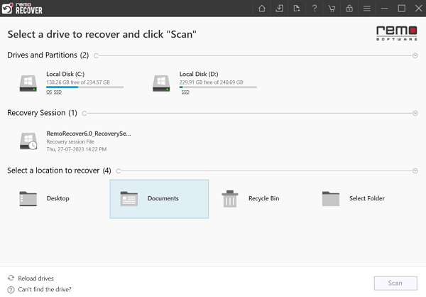 Download Remo Recover Windows for Windows