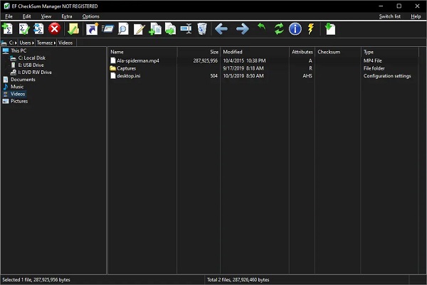 EF CheckSum Manager 2025 EF CheckSum Manager 2025