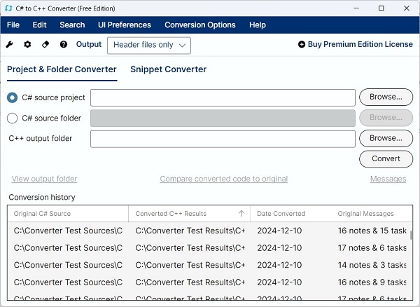 Download C to C++ Converter Premium Edition