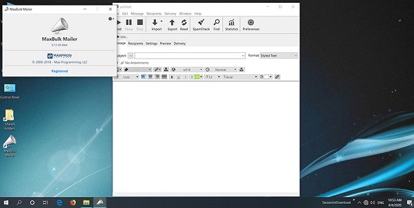 Maxprog MaxBulk Mailer Pro 8.8