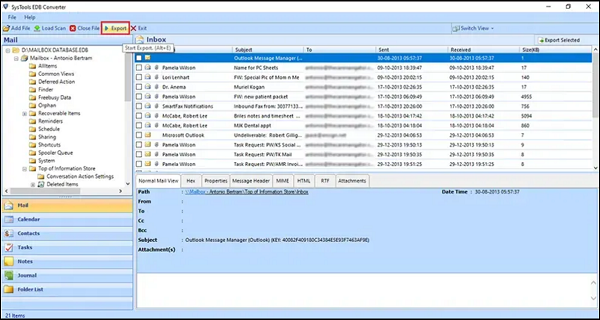 SysTools EDB Converter 6.0