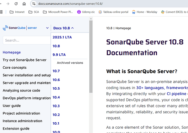 SonarQube DataCenter Edition 2025
