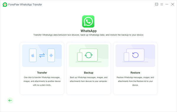 PanFone WhatsApp Transfer