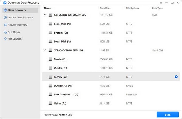 Donemax Data Recovery Technician Donemax Data Recovery Technician